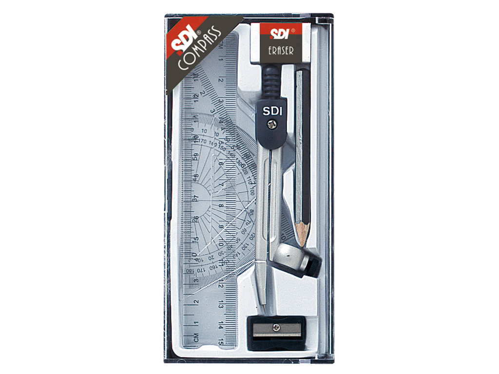 │0603A│Compasses Set-SDI stationery