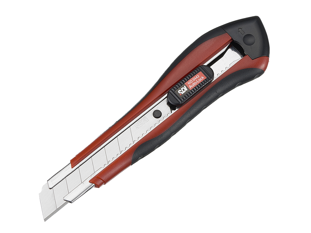 5442 Rubber Grip Knife-SDI stationery