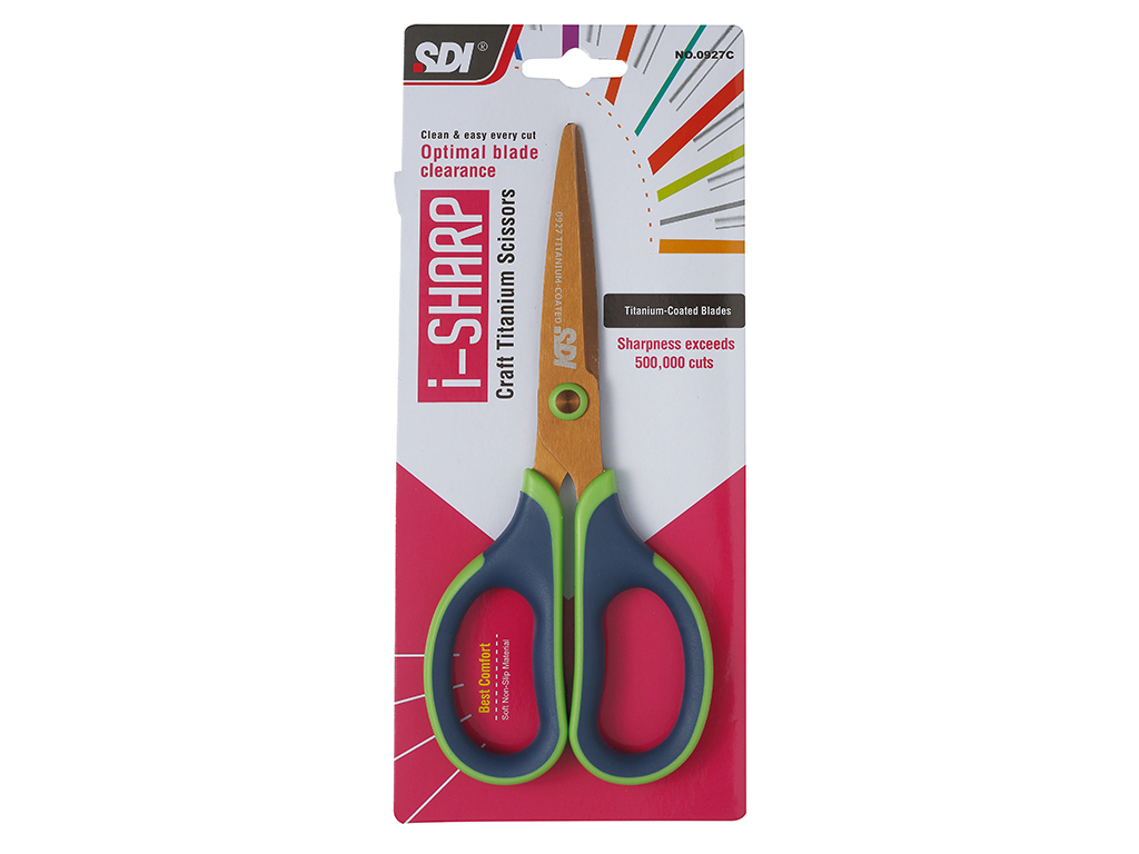 │0927C│Craft Titanium Scissors-SDI stationery