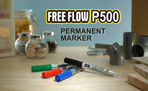 SDI FREEFLOW PERMANENT MARKER-ECONOMY【P500 Product Intro Video】